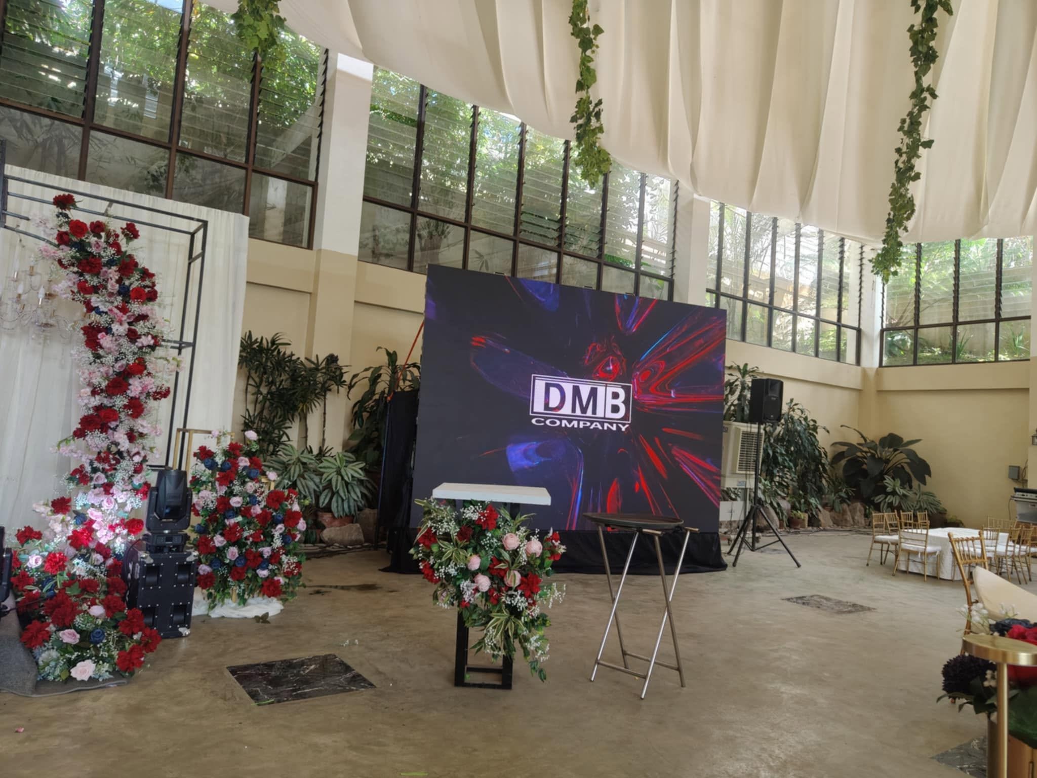 DMB Events Suppliers event setup
